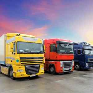 HP Lubricants delivery fleet at the Orbit Petrochem distribution yard