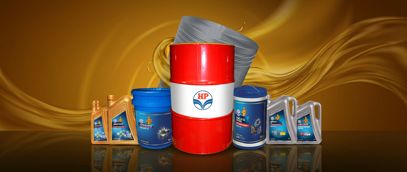 HP Lubricants range - drums, buckets and packs supplied by Orbit Petrochem