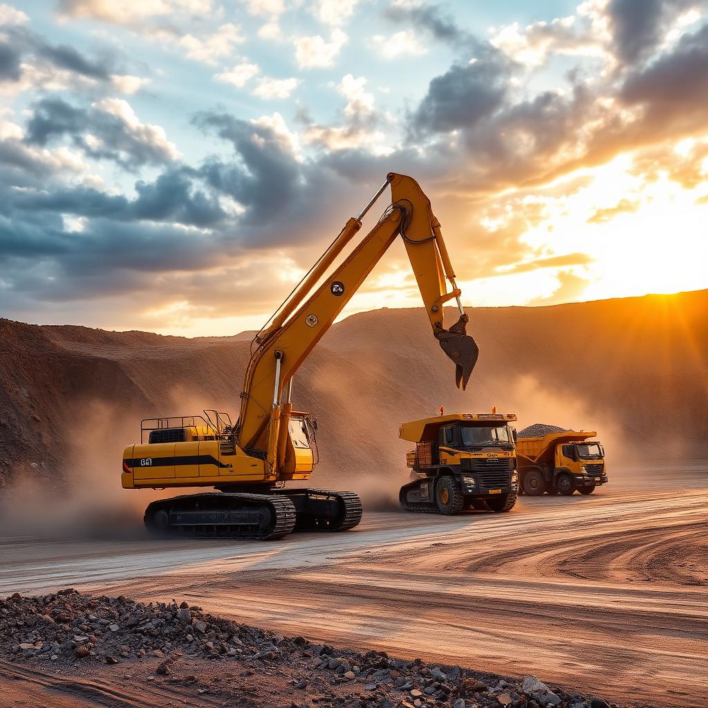 HP Lubricants for construction & mining applications